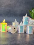 24 Green pieces Tea Light Candle