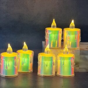 24 Green pieces Tea Light Candle