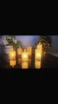 Moving Led Wax Candles