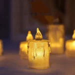 Moving Led Wax Candles