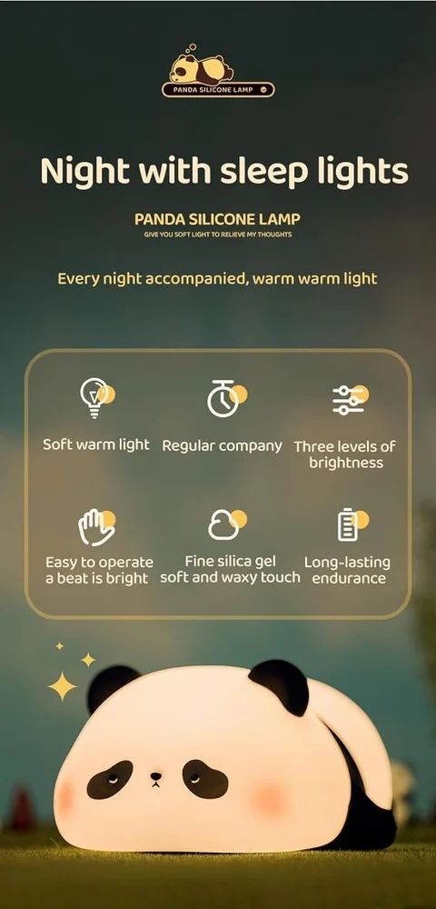 Dreamy Panda Lamp
