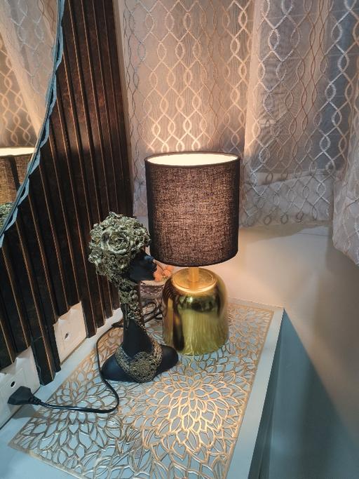 Silver Shot LED Table Lamp