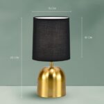 Silver Shot LED Table Lamp