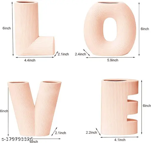 LetterLoom vases