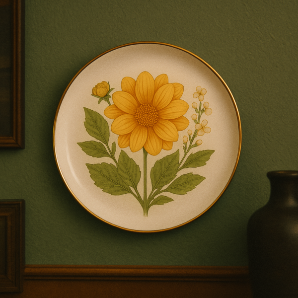 Marigold Whisper Plate