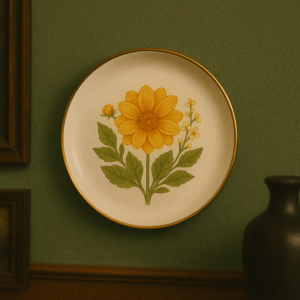 Marigold Whisper Plate