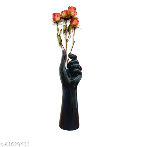 NightSilhouette Minimalist Corner Vase