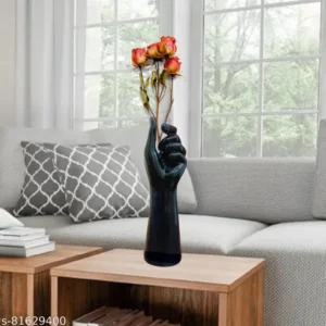 NightSilhouette Minimalist Corner Vase