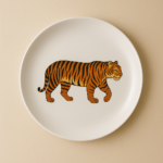 Royal Stripes – Tiger Plate