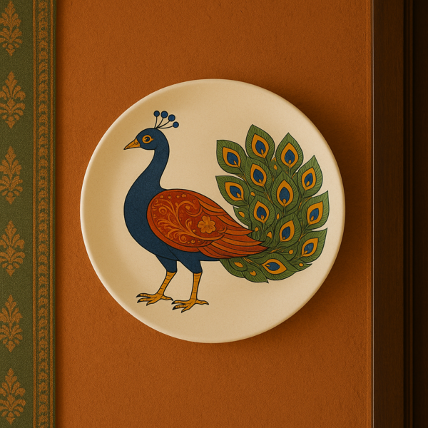 Royal Bloom – Peacock Plate