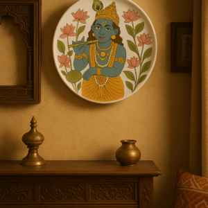 Krishna’s Melody – Flute Divine Plate