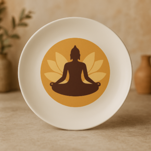 Stillness Within – Meditating Buddha