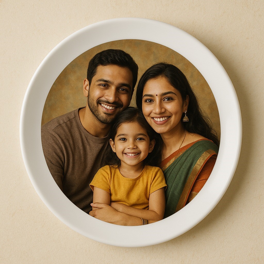 Custom Photo Plate