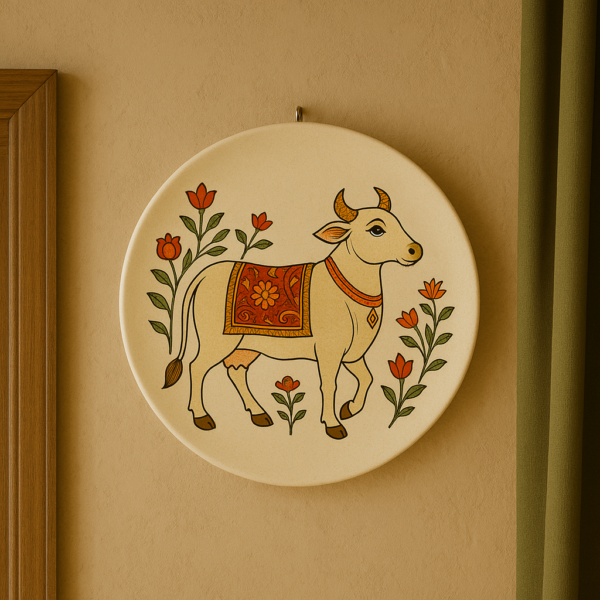 Sacred Grazer – Cow Plate