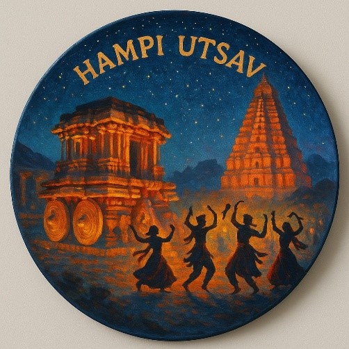 Hampi Utsav-Festive Heritage Plate