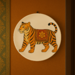 Royal Stripes – Tiger Plate