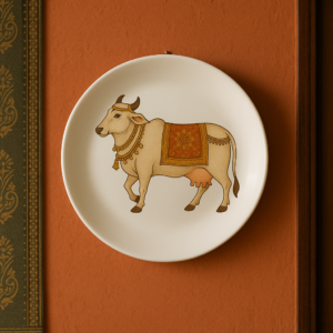 Sacred Grazer – Cow Plate