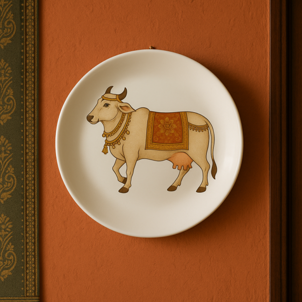 Sacred Grazer – Cow Plate
