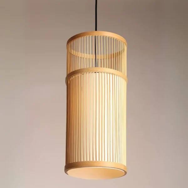 Bamboo Glow Pendant Light