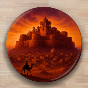Jaisalmer Sunset Silhouette