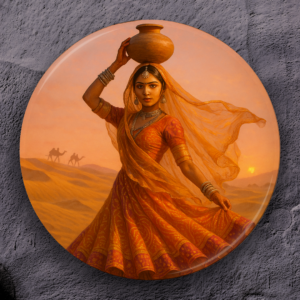 Rajasthani Elegance at Sunset
