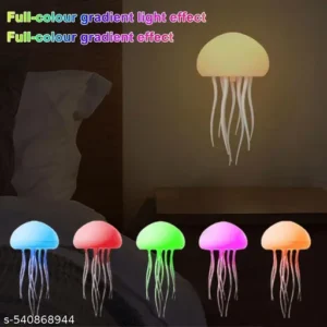 AquaGlow Jellyfish Rotating Lamp
