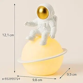 CosmoGlow Astronaut Night Lamp