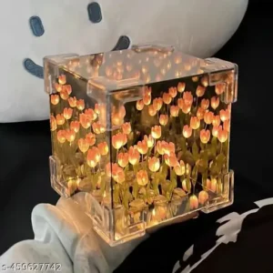 BloomGlow DIY Tulip Mirror Lamp