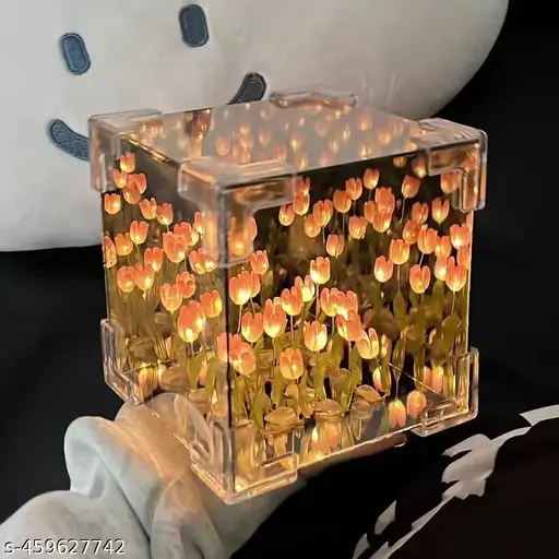 BloomGlow DIY Tulip Mirror Lamp