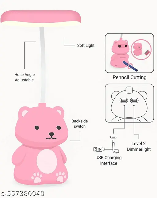 BearBright LED Study Lamp